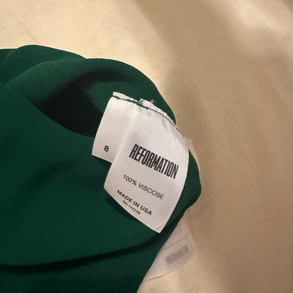 Reformation Adora Ruffle Dress - Picture 6 of 6
